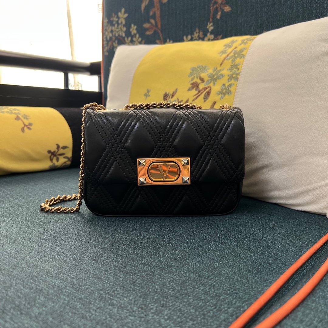 Valentino Valentino Garavani Quiltie 67 Small Shoulder Bag In Quilted Nappa Leather for Woman in