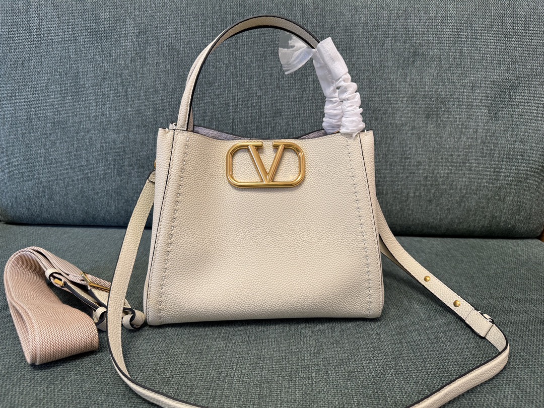 Valentino Valentino Garavani Alltime Small Handbag In Grainy Calfskin for