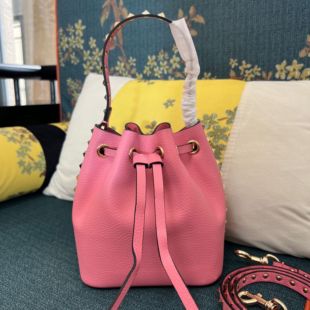 Valentino Garavani Handbags Women Leather Pink/Water Lilac