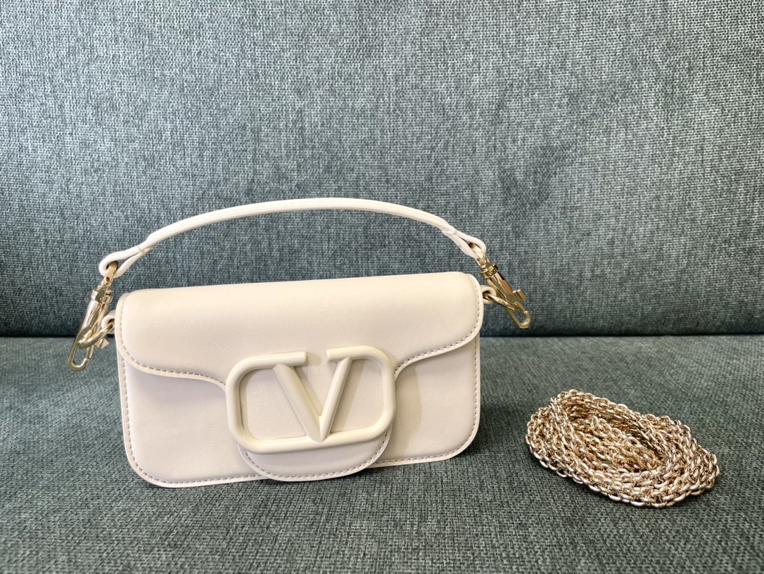 Valentino Garavani Loco Small Flap Leather Shoulder Bag – Bergdorf Goodman