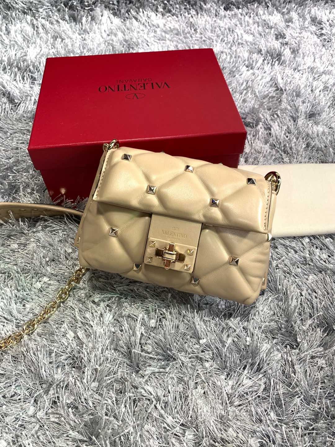 VALENTINO GARAVANI Nappa Small Candystud Crossbody