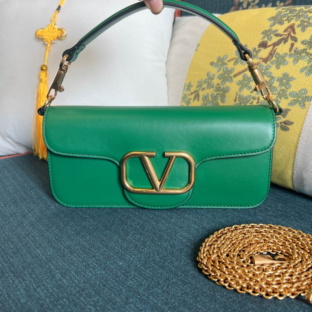 Valentino Vlogo Loco Small Leather Shoulder Bag Women’s