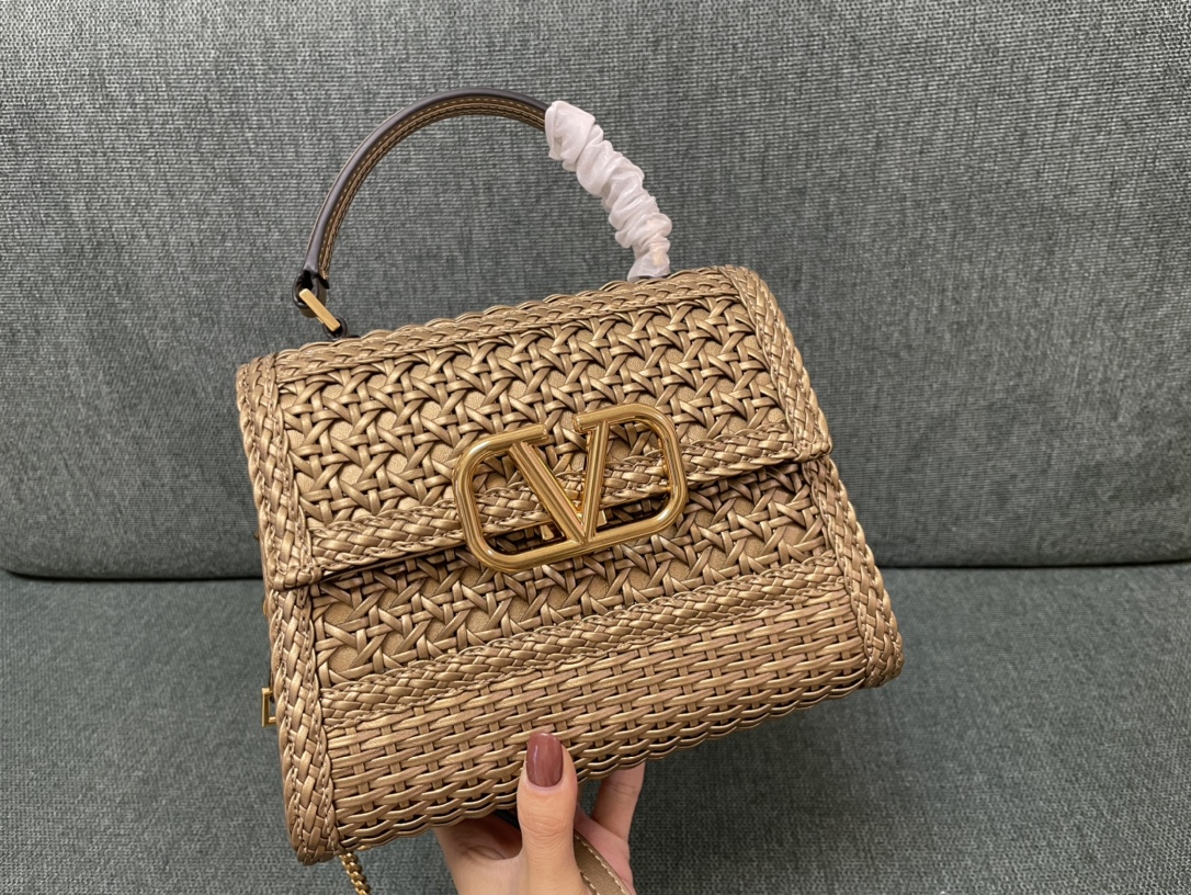 Valentino Garavani Beige VSling Mini Bag