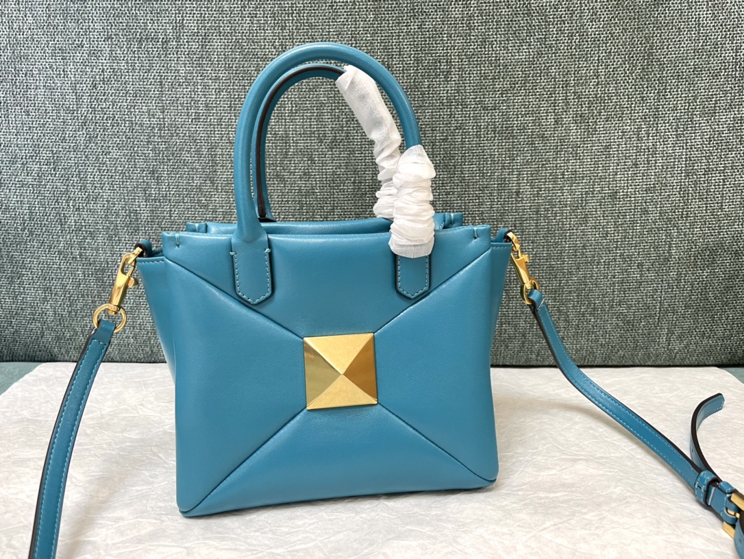 Valentino Garavani Studded Leather Shoulder Bag on