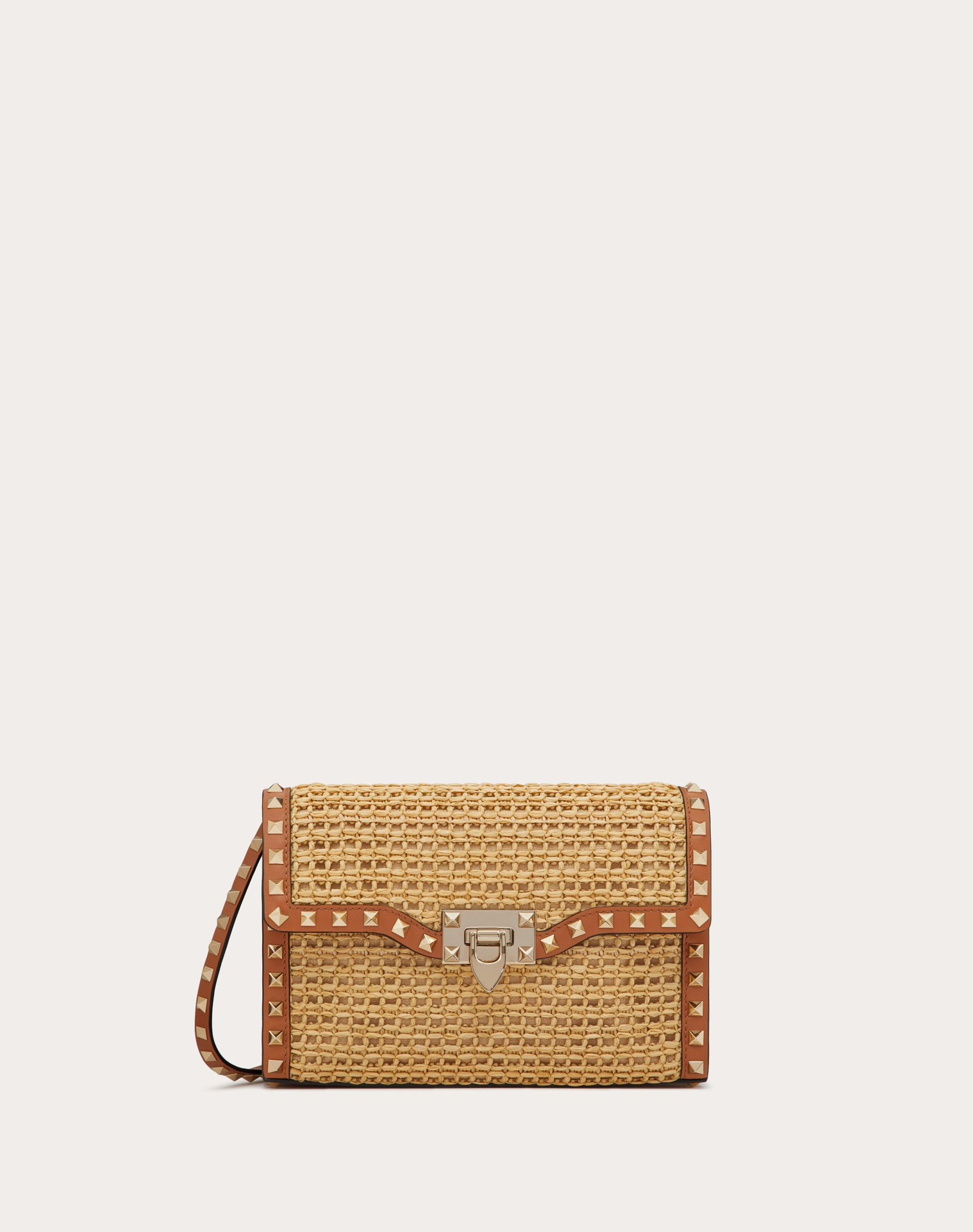Valentino Garavani Small Rockstud Shoulder Bag In VValentino 00719