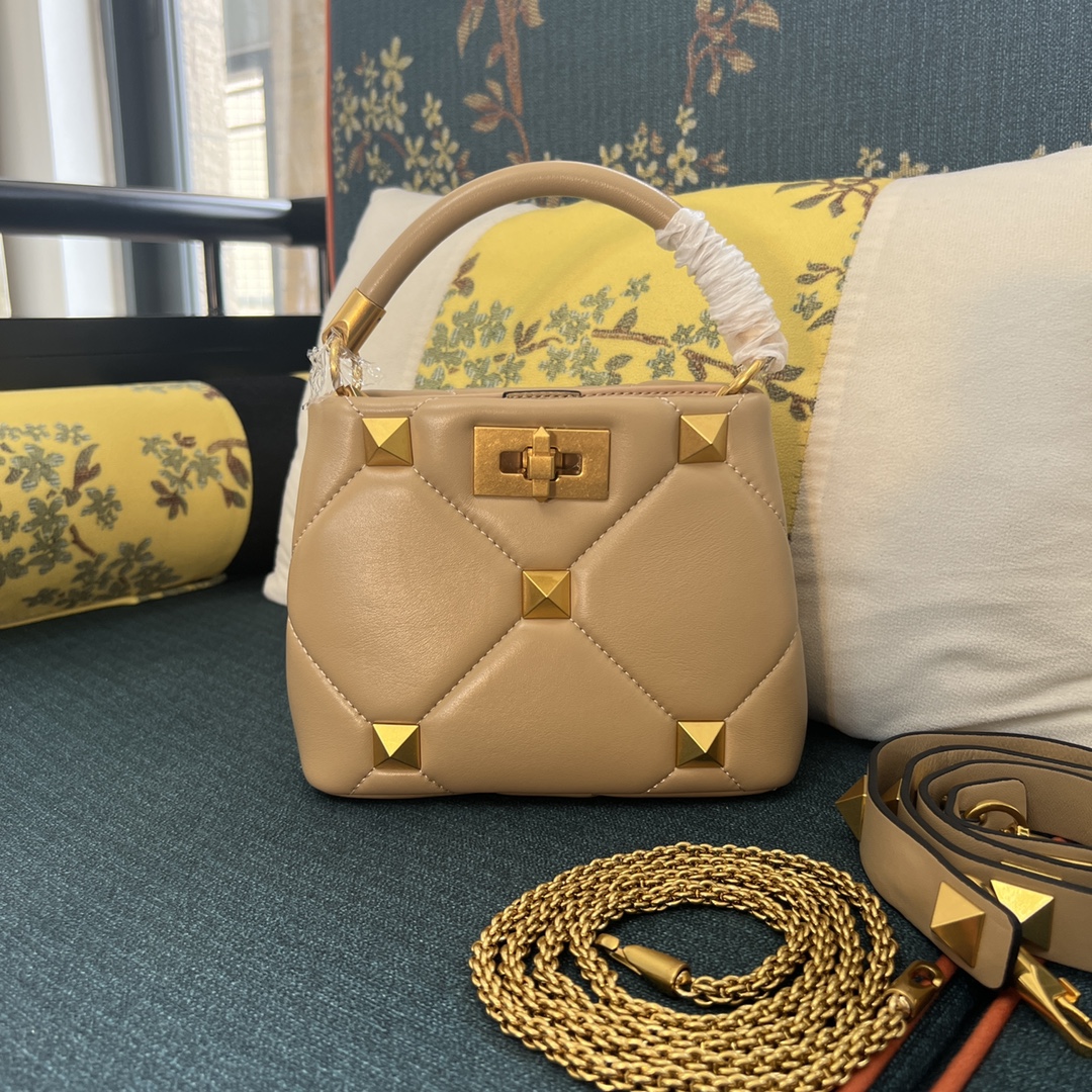 Valentino-Small Roman Stud The Handle Bag
