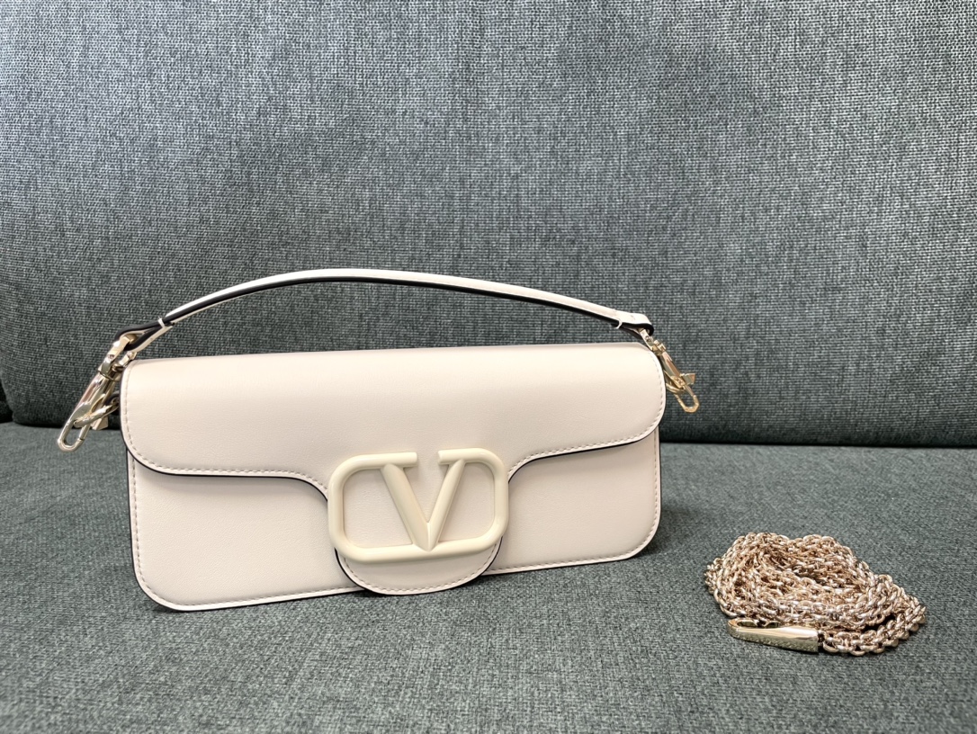 Valentino Garavani Valentino Garavani Locò Calfskin Shoulder Bag | Saks Fifth Avenue