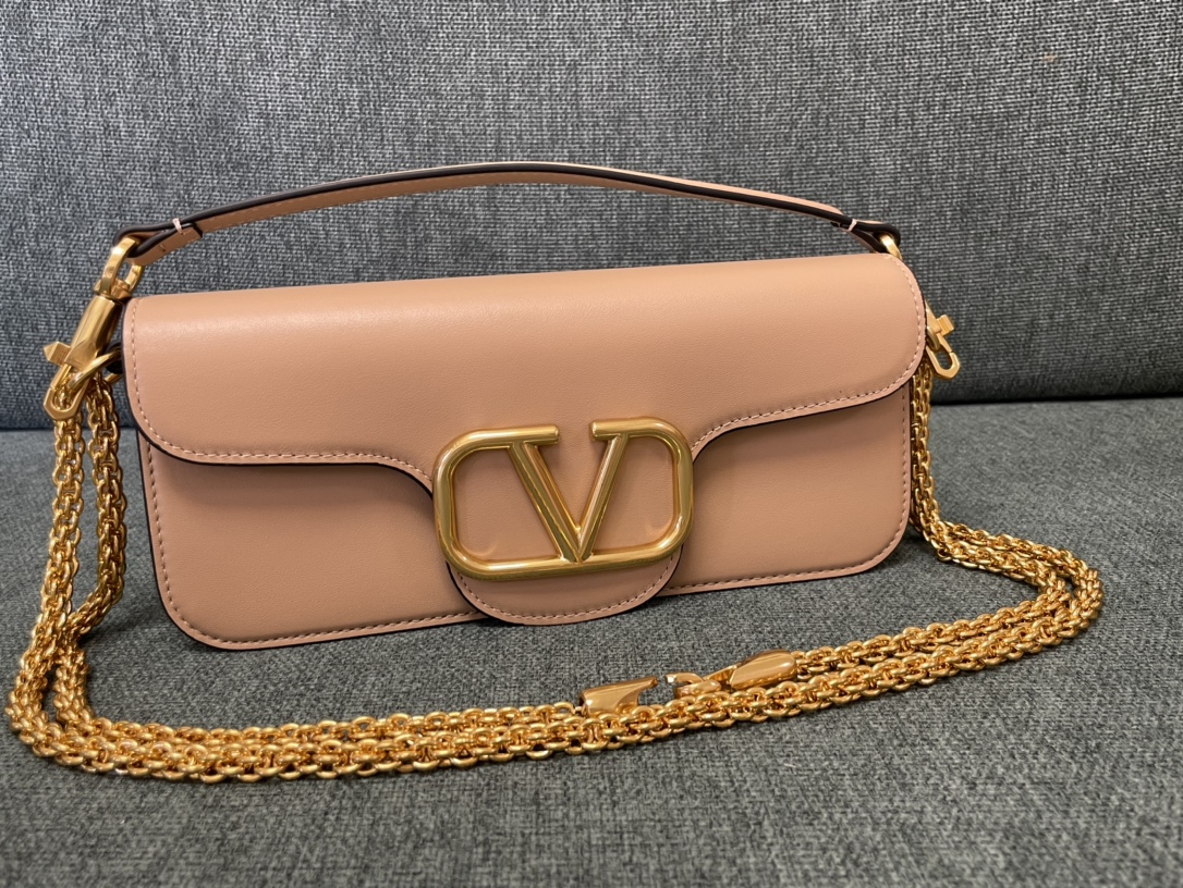 Valentino Garavani Small Leather Shoulder Bag With