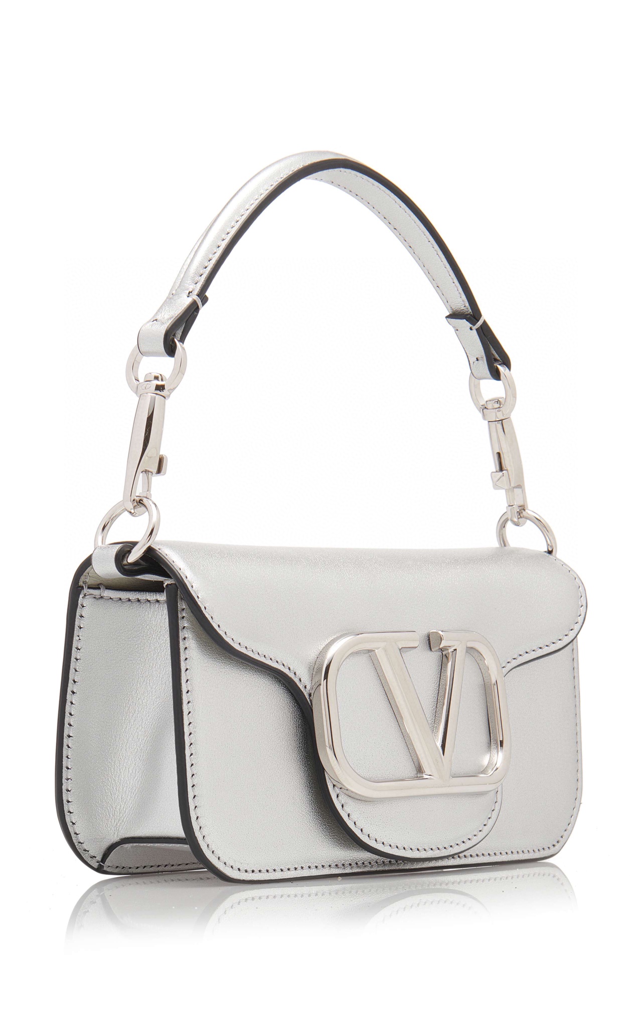 VALENTINO GARAVANI: Shoulder bag woman – Silver