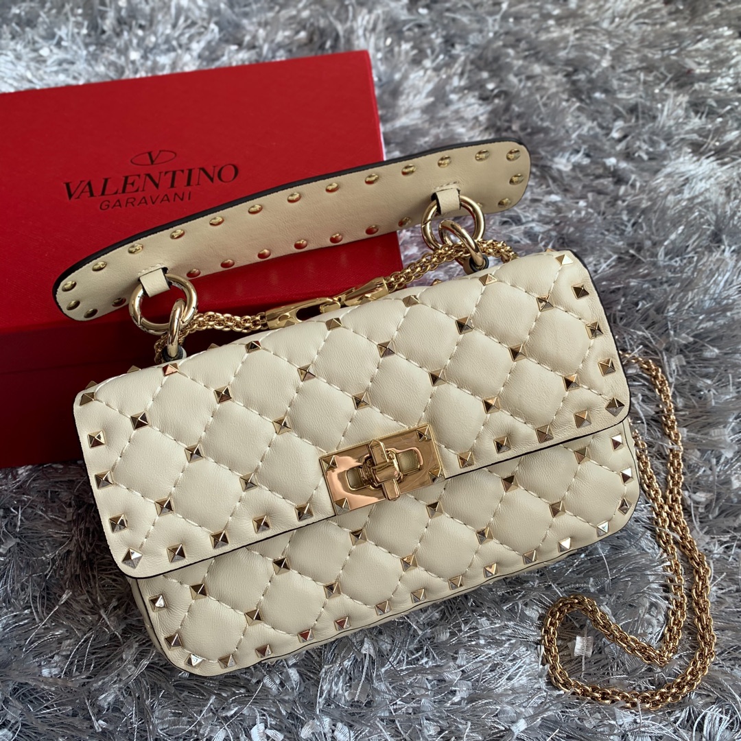 VALENTINO GARAVANI SMALL ROCKSTUD SPIKE SHOULDER