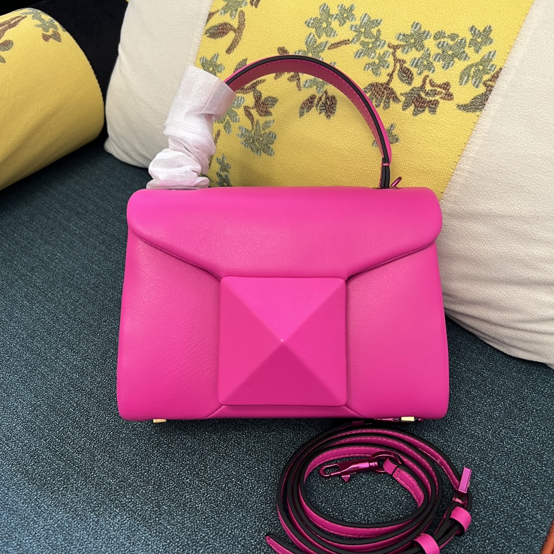VALENTINO GARAVANI Nappa Tonal Monochrome Micro One PINK