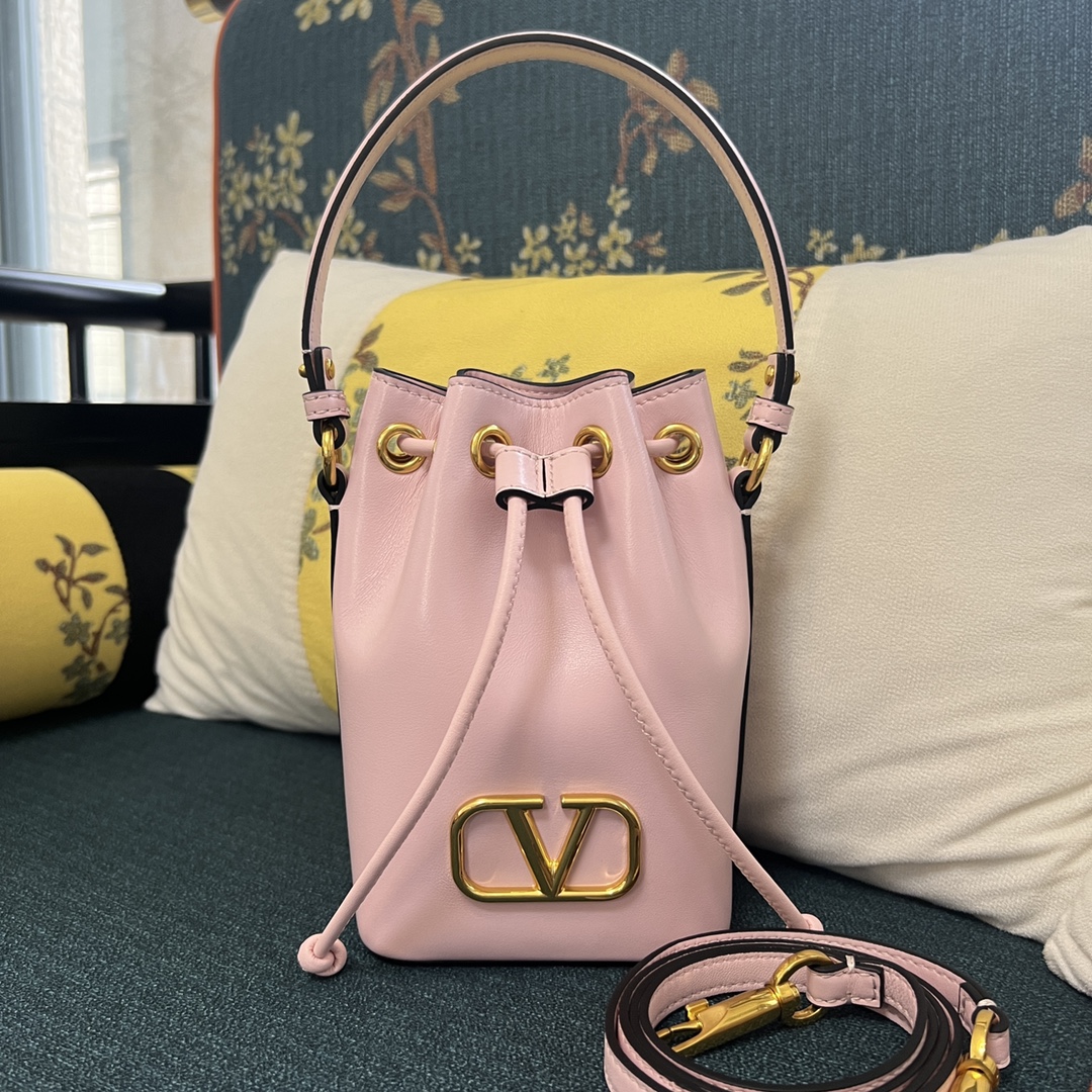 Valentino Garavani Pink Mini VLogo Signature Bag Valentino