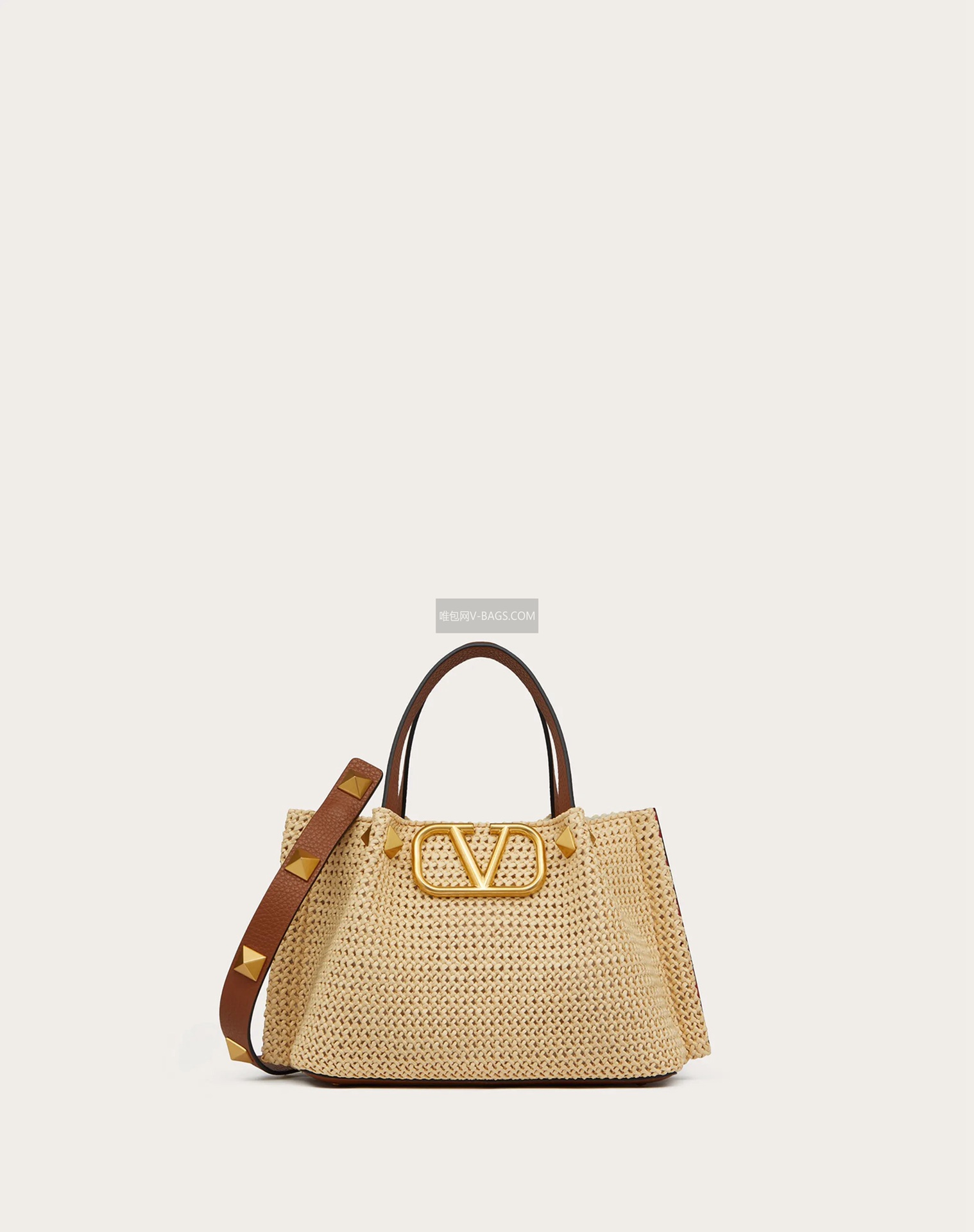 Valentino Garavani VLOGO Roman Stud Small Perforated