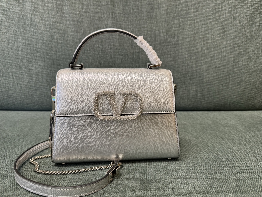 Valentino Garavani Small VSling Handbag with Jewel Embroidery
