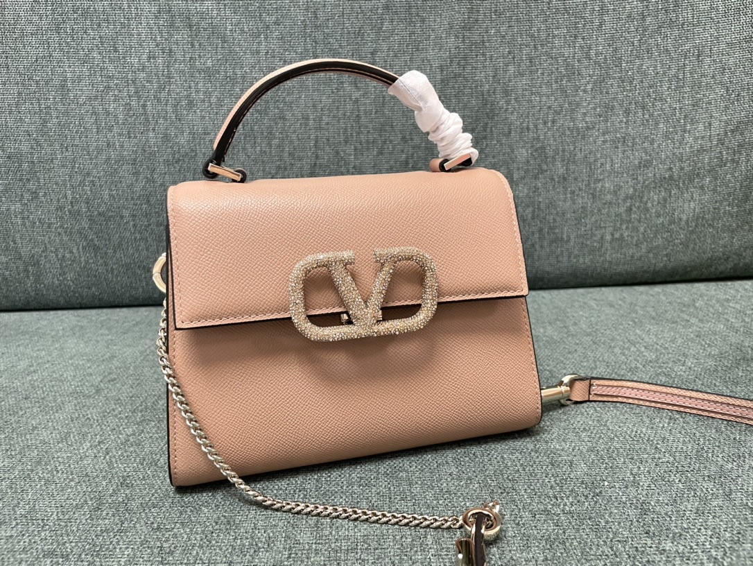 Valentino Small Vsling Handbag With Jewel Embroidery for Woman in